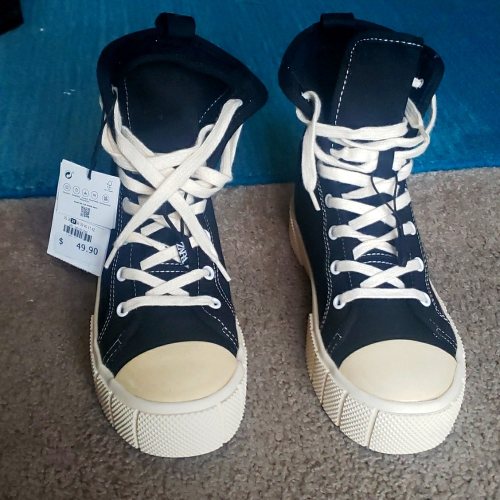 New ZARA Chunky Hightops